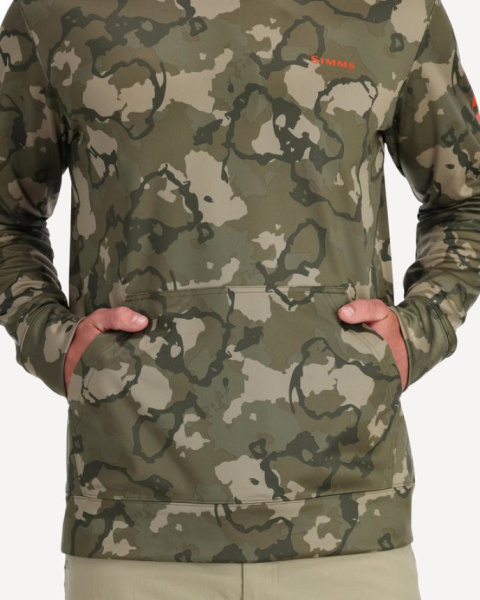 Толстовка Simms Challenger Hoody '21 (Мужской; M; Regiment Camo Olive Drab)